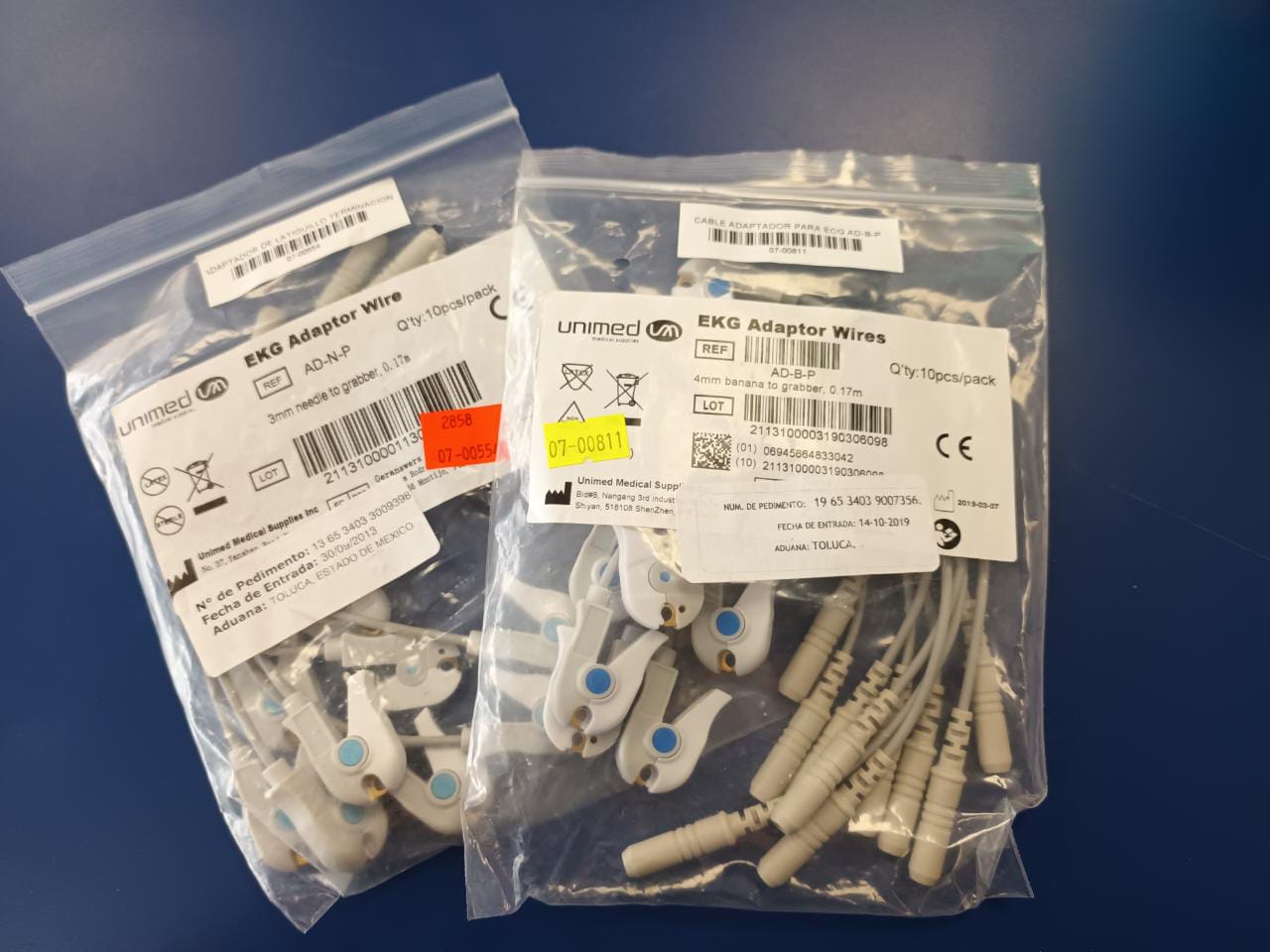 ADAPTADOR P/ ECG DE LATIGUILLOS BANANA PINZA