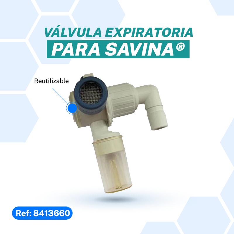 Válvula espiratoria para Savina