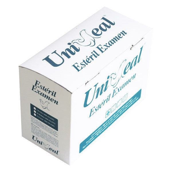 GUANTE ESTERIL DE LATEX PARA EXPLORACION MARCA UNISEAL
