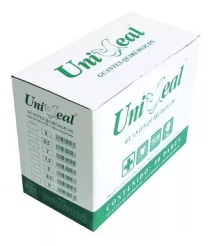 GUANTE QUIRURGICO NO. 8 MARCA UNISEAL
