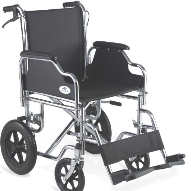 SILLA TRASLADO ACERO CROM KY904BJ-46