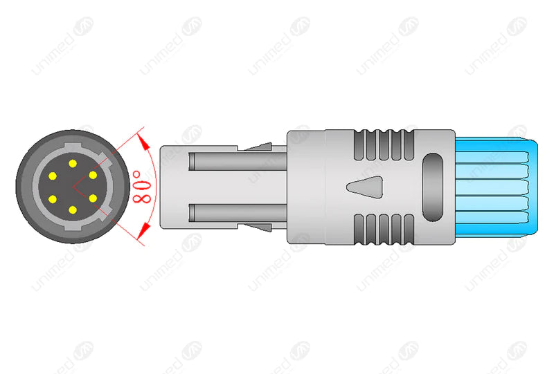 SENSOR SPO2 MULTISITIO U810-180P