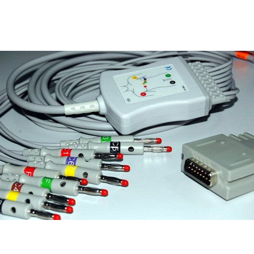 CABLE PARA ECG (DE UNA SOLA PIEZA) E10-BK1-B