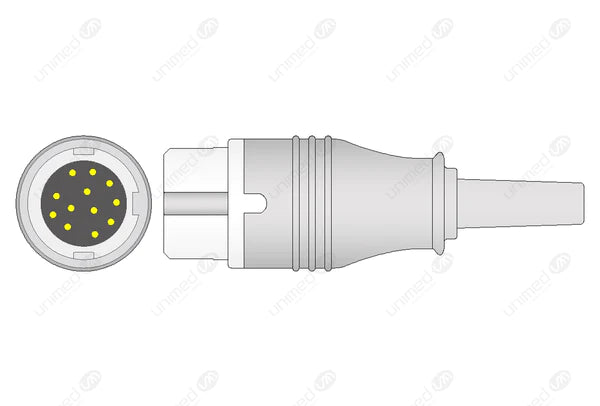 CABLE DE ECG REUTILIZABLE COMPATIBLE CON PHILIPS