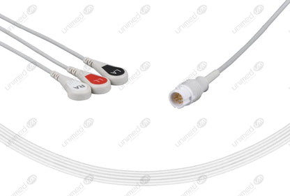 CABLE DE ECG REUTILIZABLE COMPATIBLE CON PHILIPS