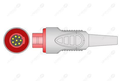 CABLE DE ECG REUTILIZABLE COMPATIBLE CON BIONET-AHA