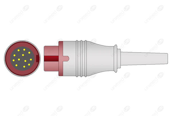 CABLE ADAPTADOR IBP COMPATIBLE CON MINDRAY-0010-21-12179