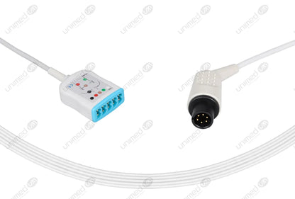 CABLE TRONCAL PARA ECG COMPATIBLE CON AAMI UNIMED