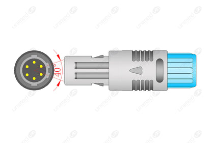 SENSOR DE SPO2 REUTILIZABLE COMPATIBLE CON MINDRAY