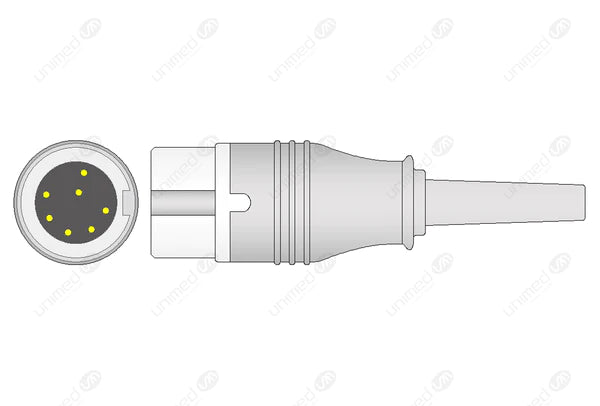 CABLE DE INTERFAZ DE SPO2 COMPATIBLE CON MINDRAY-MASIMO-0010-30-42738