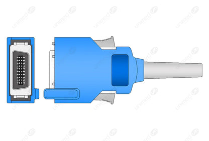 CABLE DE INTERFAZ DE SPO2 COMPATIBLE CON NIHONKOHDEN U710-106