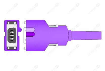 CABLE DE INTERFAZ DE SPO2 COMPATIBLE CON NELLCOR