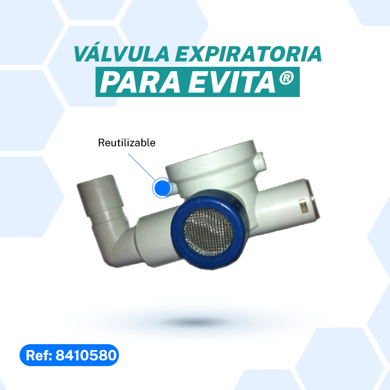 Válvula espiratoria para Evita® reutilizable