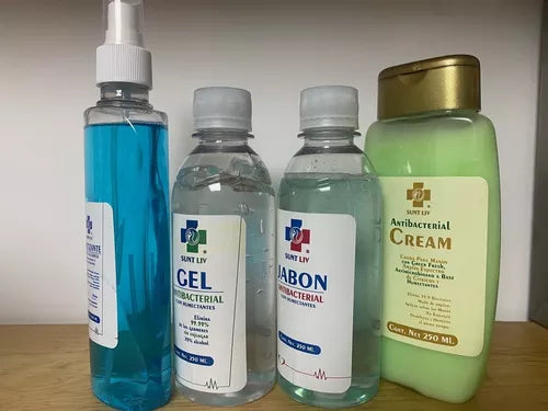 KIT ANTIBACTERIAL CONTIENE SANITIZANTE