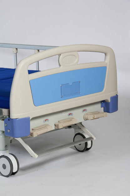 Cama hospitalaria adulto marca kaiyang modelo KY352S-A1 - ORTO-PAC, SILLAS DE RUEDAS, CAMAS HOSPITALARIAS, ORTOPEDIA BLANDA, CUNA PEDIATRICA, CARROS ROJOS, RODILLERAS, TOBILLERAS, CAMILLAS DE TRASLADO, CAMILLAS DE EMERGENCIA, PAPEL PARA EQUIPO MEDICO