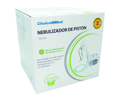 NEBULIZADOR PISTON CHOICEMMED NEB220C