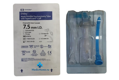 CANULA DE TRAQUEOSTOMIA SHILEY CON BALON TAPERGUARD CON CANULA INTERNA DESECHABLE